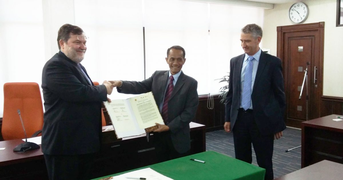 MoU signed in Indonesia highlighting environmentally friendly production to meet increasing food demands