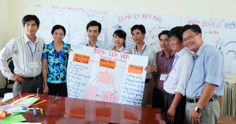 Training of Trainers on Integrated Pest Management in Tien Giang, Vietnam
