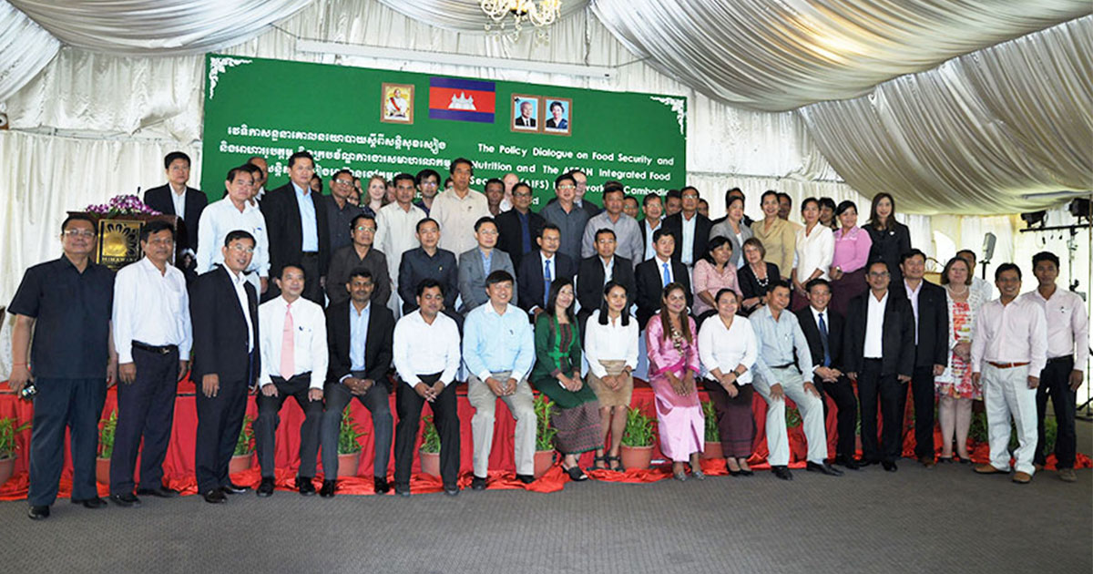 Better Food Security in Cambodia and Remaining Challenges to be addressed: Message from the National Policy Dialogue