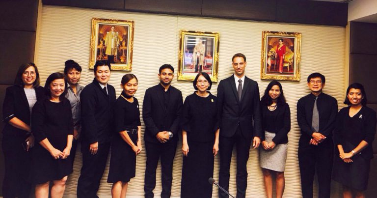 Thailand’s Deputy Minister of Agriculture discusses future collaboration with German implemented Projects