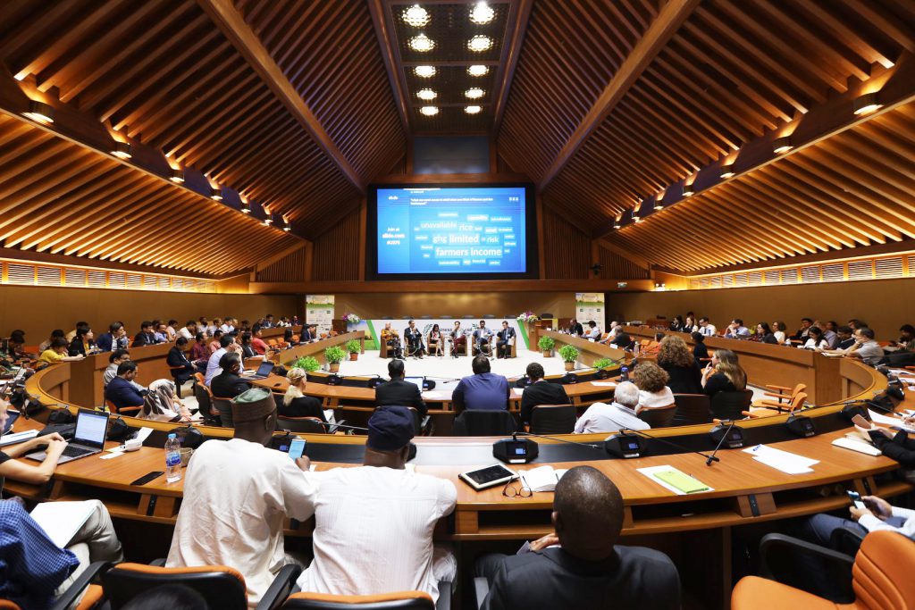 The 2nd Global Sustainable Rice Conference and Exhibition at the United Nations Conference Centre in Bangkok between 1-2 October 2019. (Photo credit: I shoot your shot/ Sustainable Rice Platform)